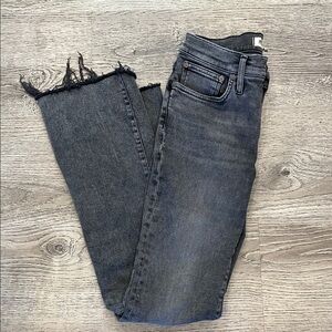Madewell Charcoal Flare Jeans Size 26